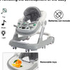 2-in-1 Convertible Baby Walker with Removable Activity Tray