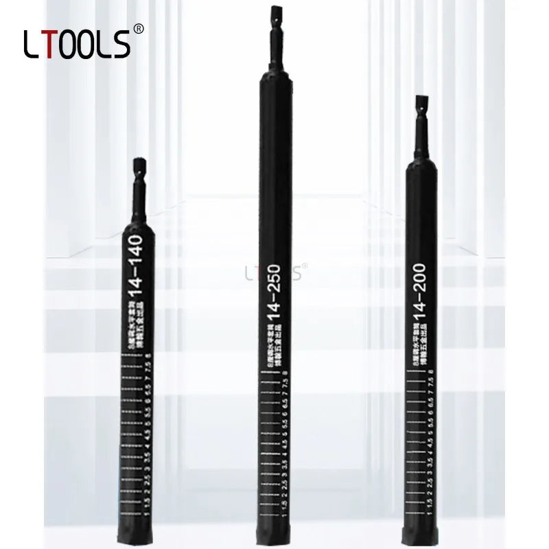 Ceiling Leveling Rod with Hex Socket – 14mm Adjustable Extension Tool