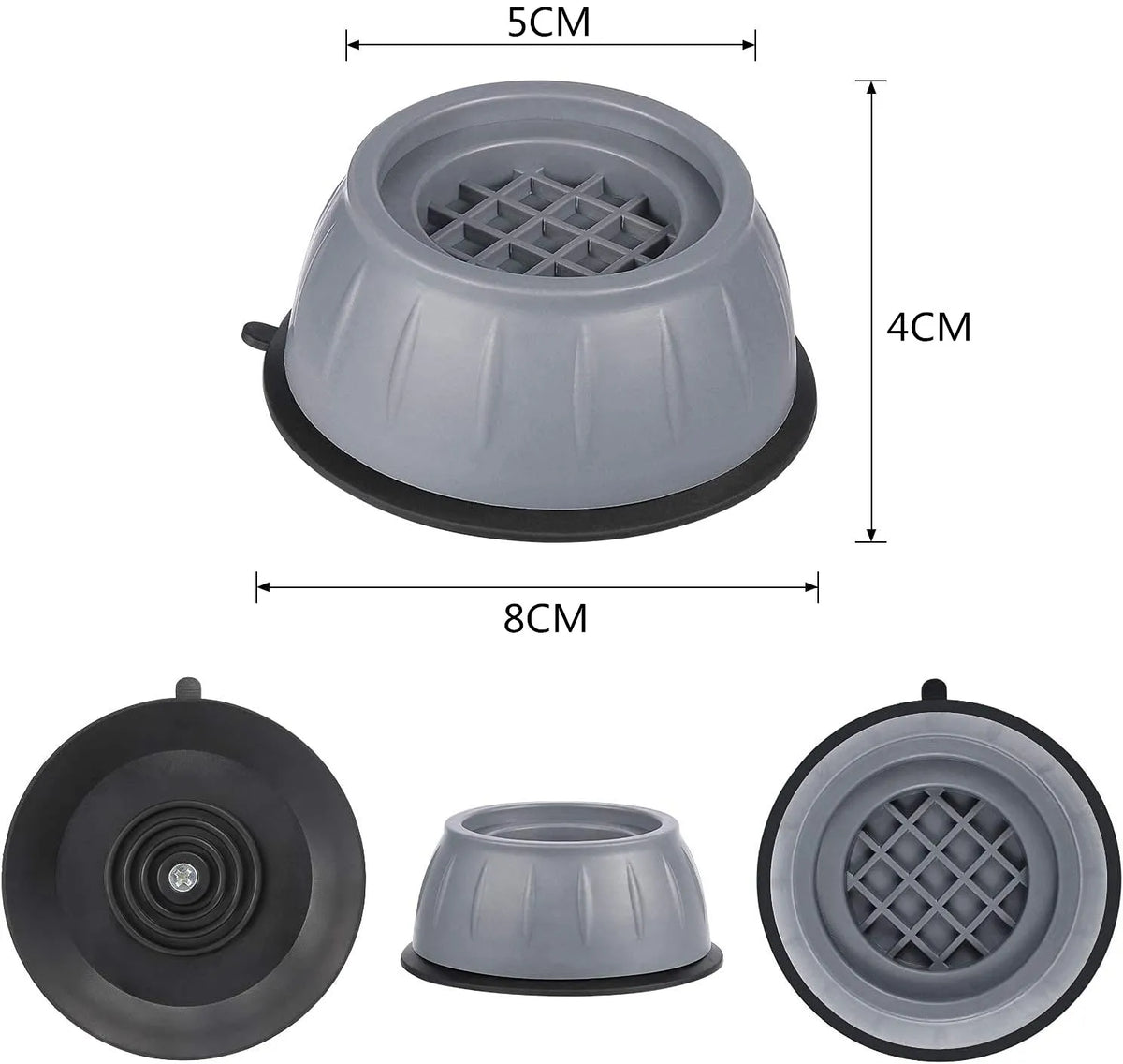 Anti-Vibration Feet Pads for Washing Machine & Furniture