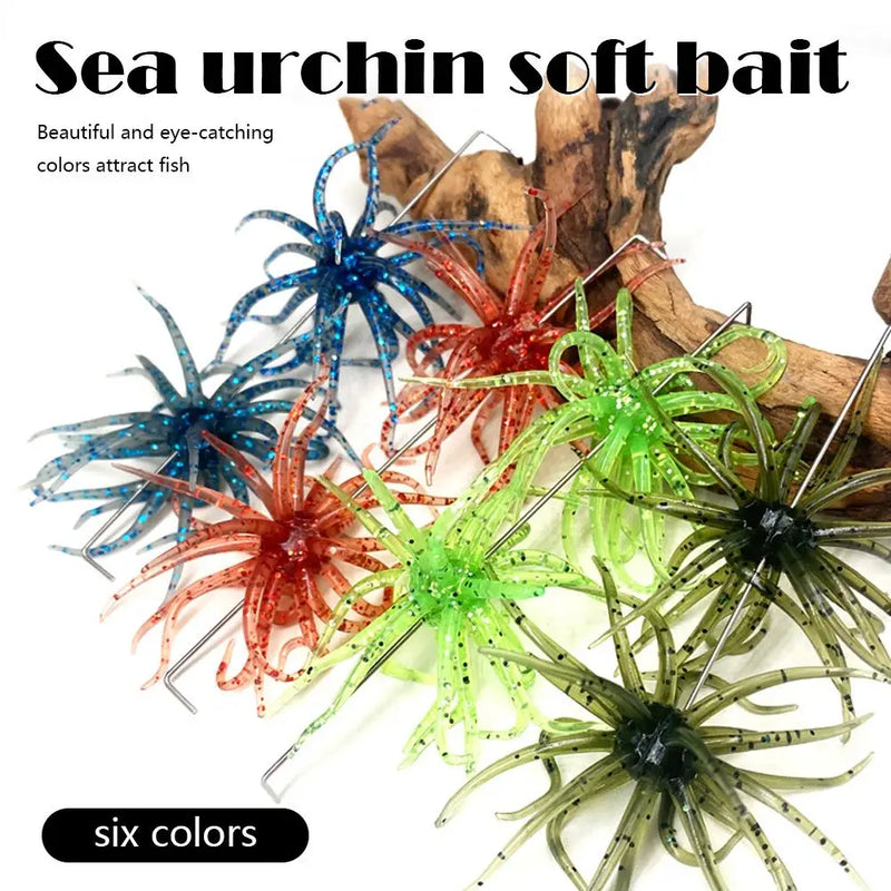 Soft Sea Urchin Fishing Lure