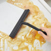 Shower Squeegee with Hanging Silicone Holder for Glass Doors & Mirrors