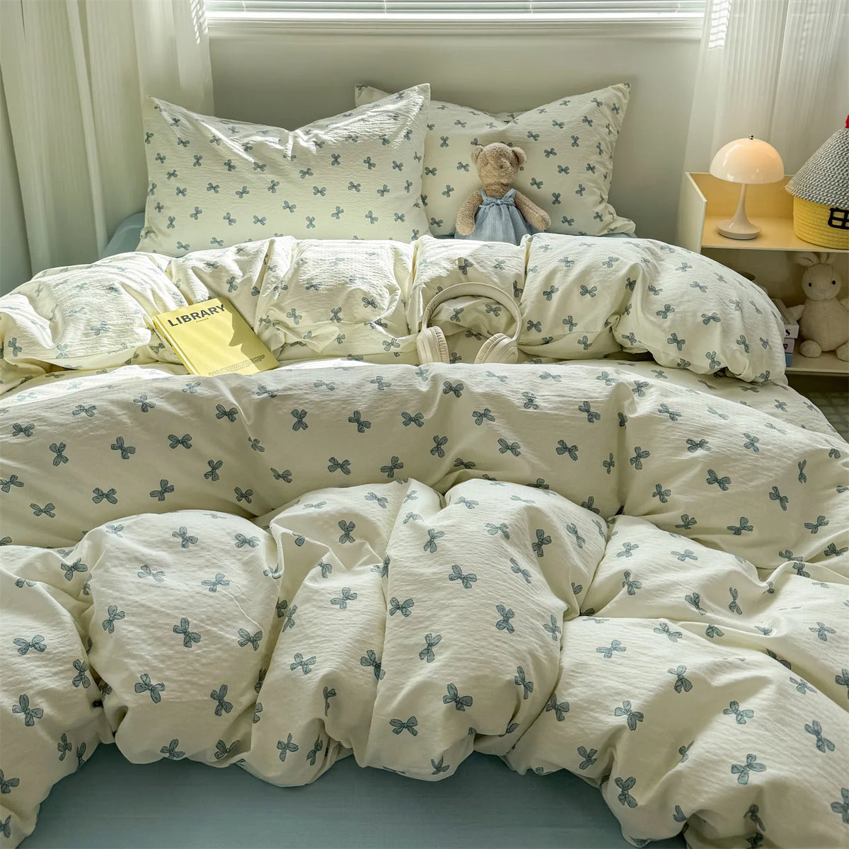 Ultra-Soft Microfiber Duvet Cover Set with Pillowcases