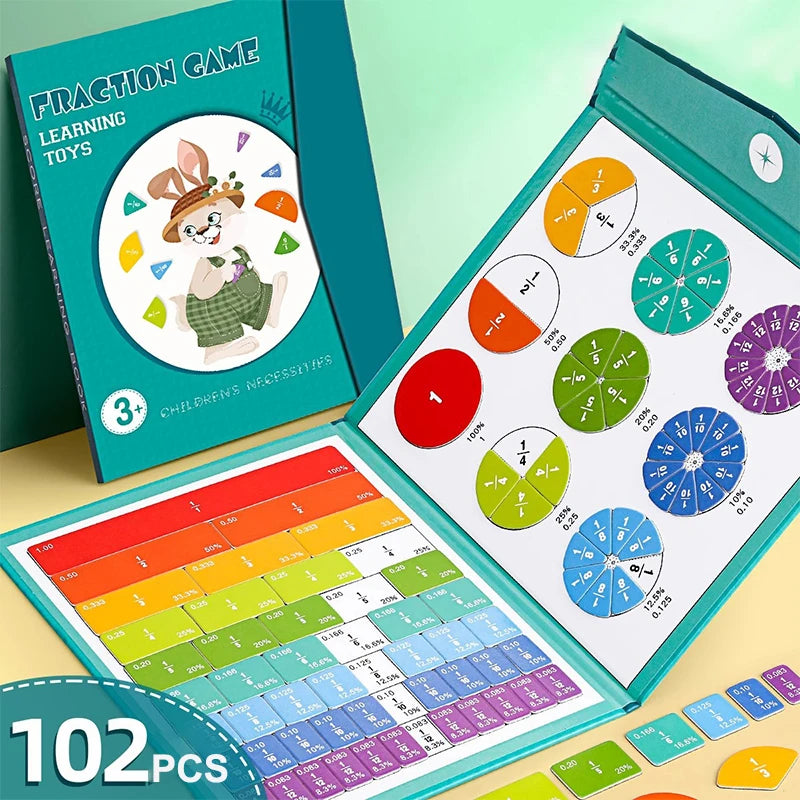 Magnetic Fraction Tiles Demonstration Book