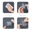 Self-Adhesive Curtain Rod Holders - No-Drilling Clamp Hooks