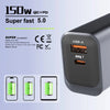 Dual Port USB-A & Type-C Fast Wall Charger