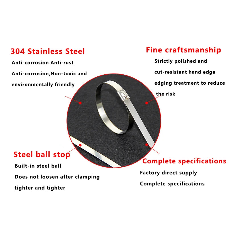 Stainless Steel Cable Tie Tensioning and Cutting Tool