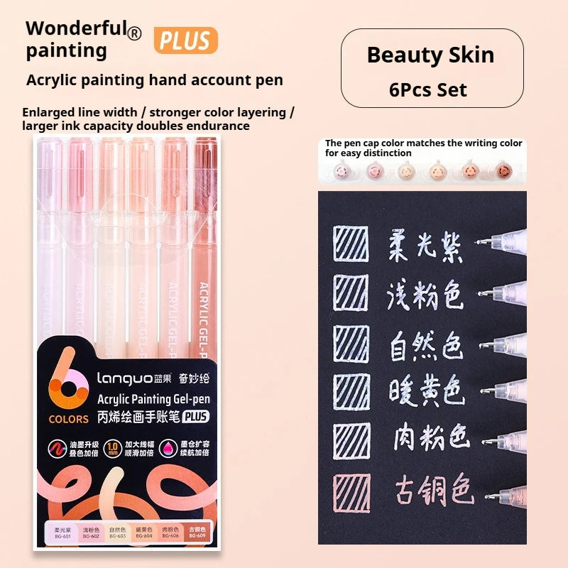 Vibrant Gel Pen Set – Smooth Writing for Art, Notes & Journaling