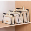 Transparent Dust-Proof Handbag Storage Bag with Hanging Hook