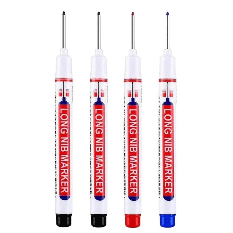 20mm Deep Hole Long Nib Markers - 4 Pack