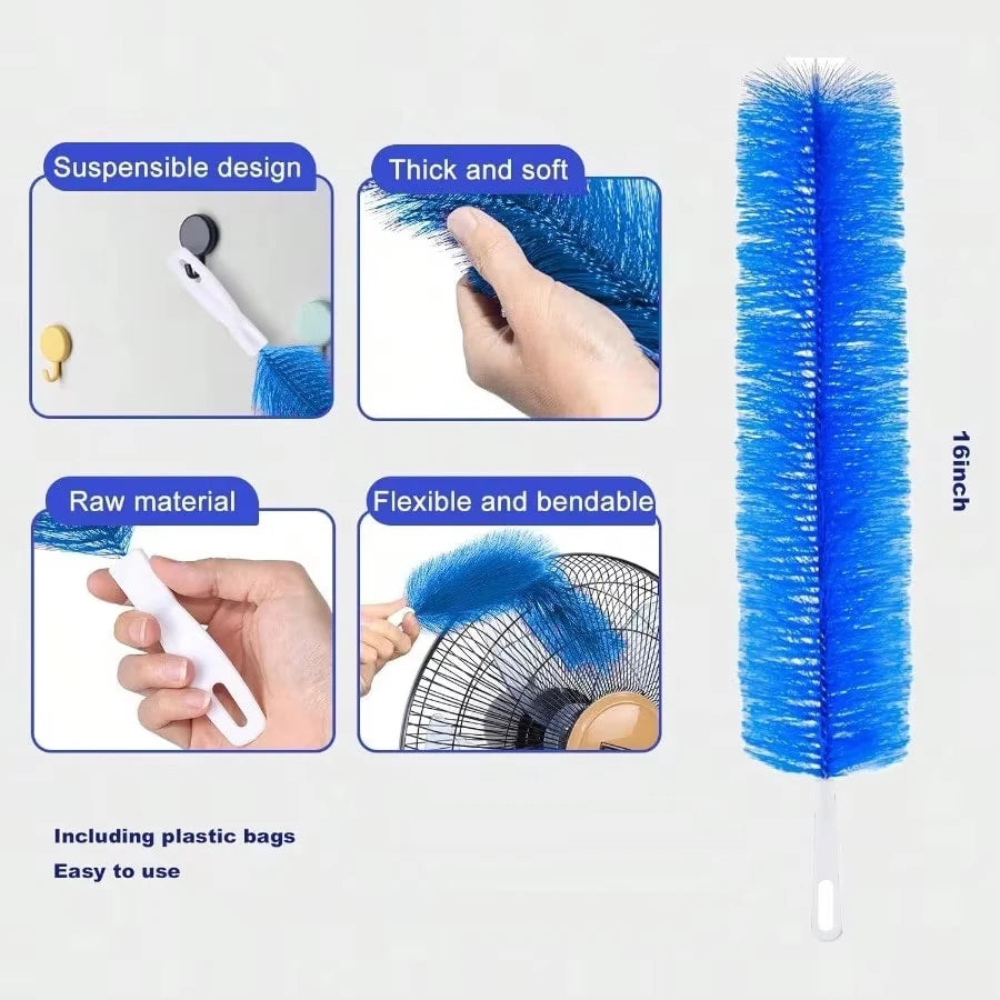 Flexible Bendable Cleaning Duster for Fans, Blinds & Home