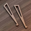 Foldable Bamboo Laptop Stand with Ergonomic Tilt