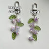 Handmade Lily of the Valley Keychain Charm