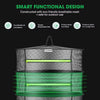Multi-Layer Hanging Herb Drying Rack with Zippered Mesh Nets