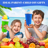 Portable DIY Slushy Maker Cup with Lid and Straw