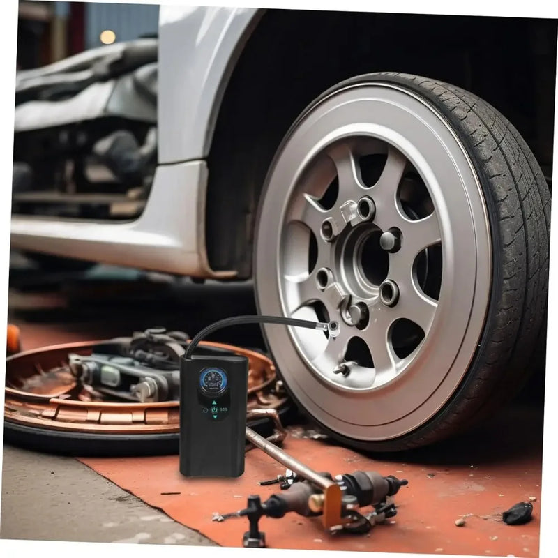 Portable Digital Tire Inflator with Auto Shut-Off