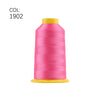 High-Tenacity Polyester Embroidery Thread (120D/2, 40wt) for Home & Industrial Machines
