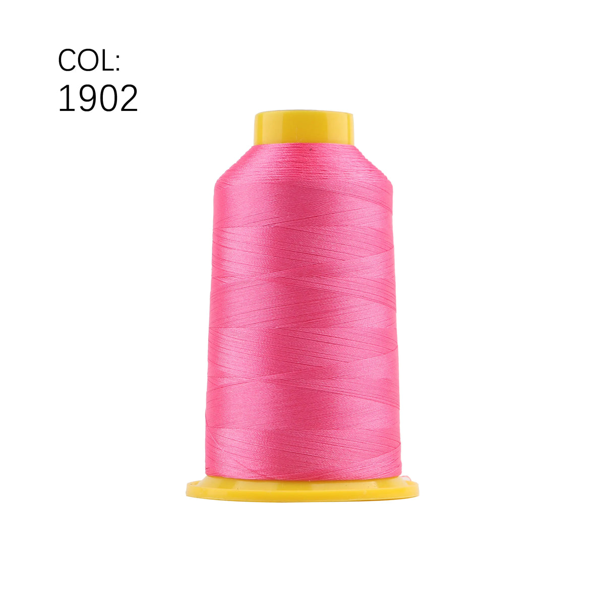 High-Tenacity Polyester Embroidery Thread (120D/2, 40wt) for Home & Industrial Machines