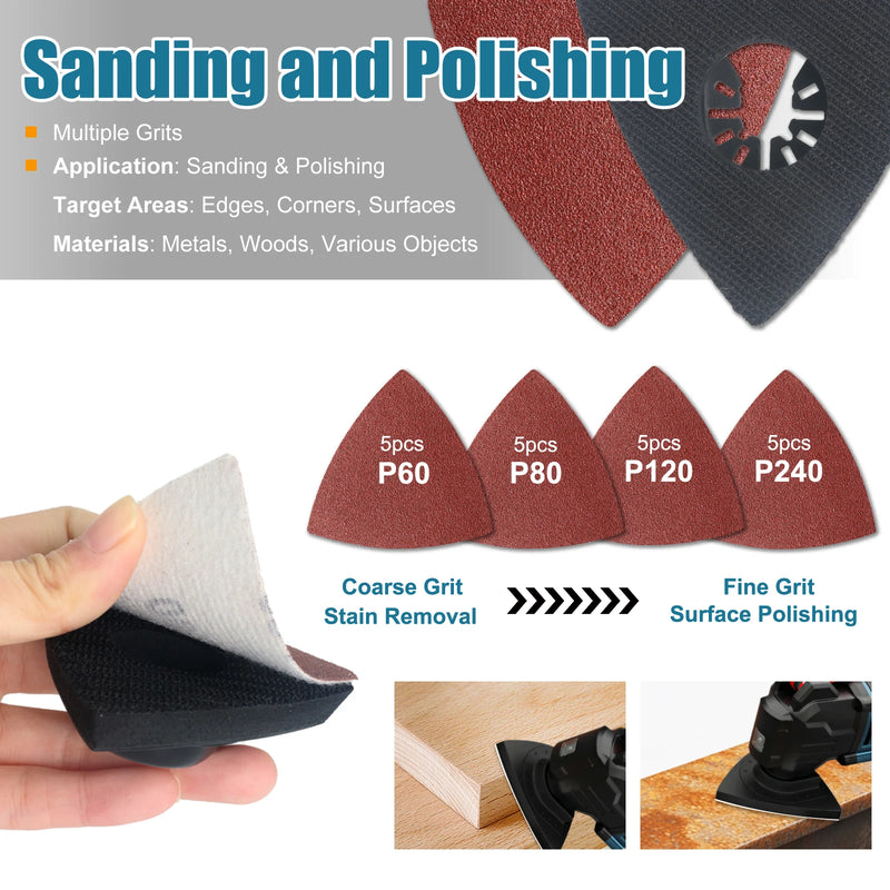 Oscillating Multi-Tool Blade & Accessory Set