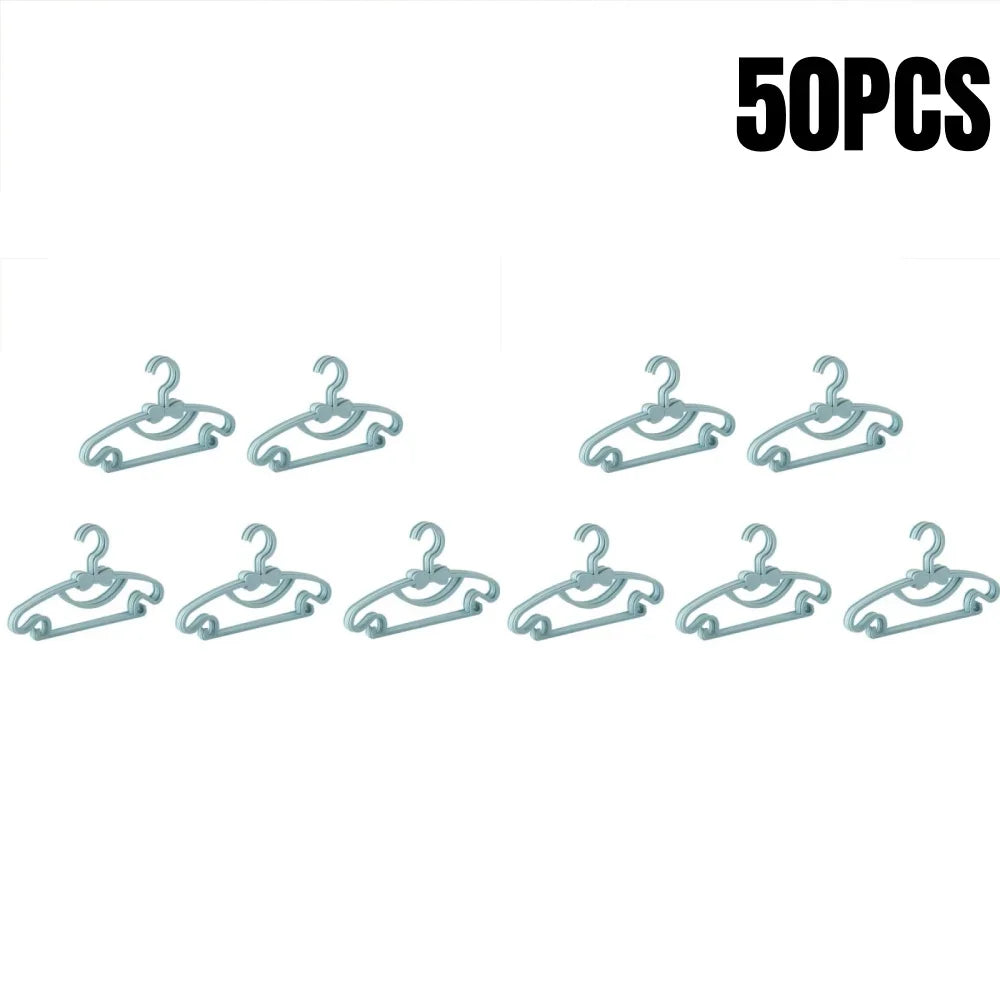 Space-Saving Kids' Anti-Slip Clothes Hangers (Set of 5/10/20/30/50)