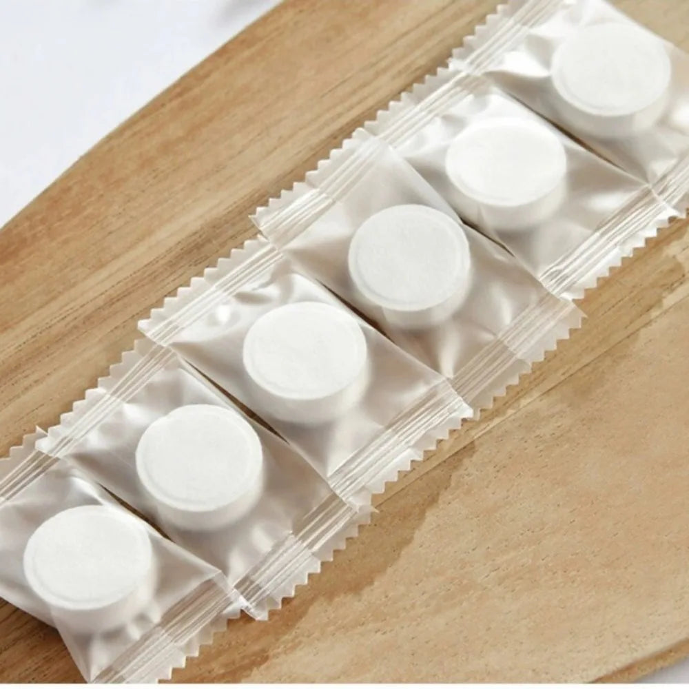 Compressed Disposable Towels - Individually Wrapped Portable Travel Towels