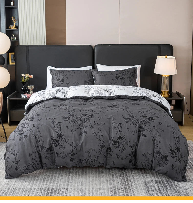 Artisan Pattern Print Duvet Cover Set with Pillowcases