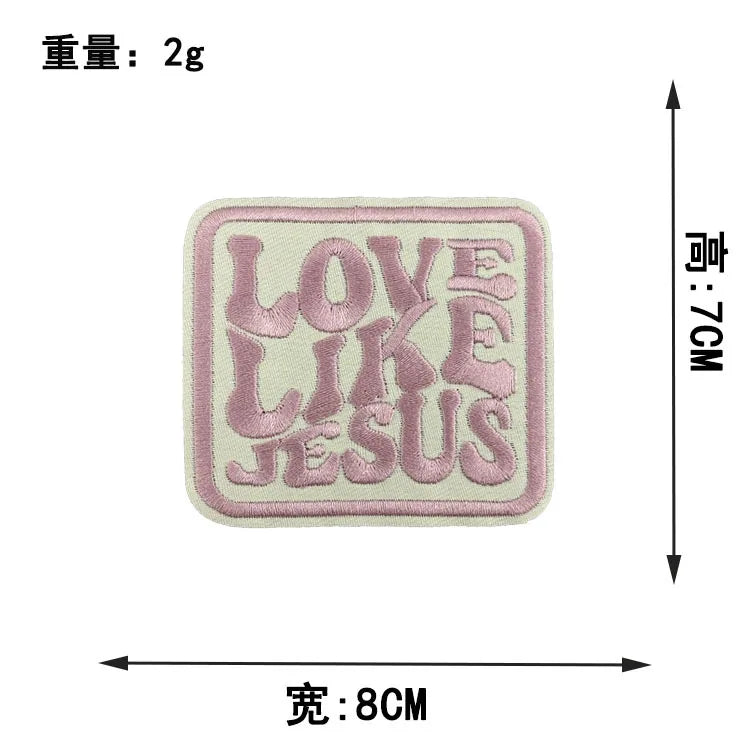 Embroidered Iron-On Patches for Clothing & Accessories