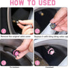Crystal Crown Tire Valve Caps - Set of 4