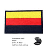 Luminous Reflective German Eagle Patch with Hook-and-Loop Backing
