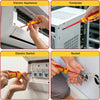 Insulated 1000V Magnetic Screwdriver Set for Electricians