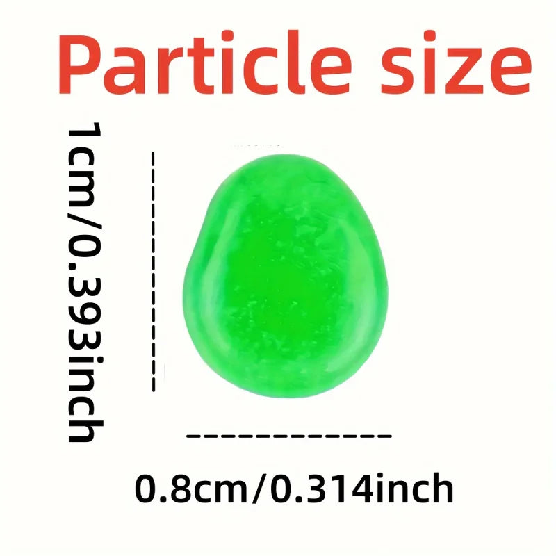 Glow-in-the-Dark Resin Pebbles for Garden & Landscape Lighting