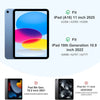 Slim Protective Case for iPad 11th Generation with Pencil Holder