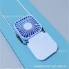 Portable Folding Neck Fan with Digital Display