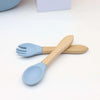 Complete Silicone Baby Tableware Set with Suction Plate and Utensils