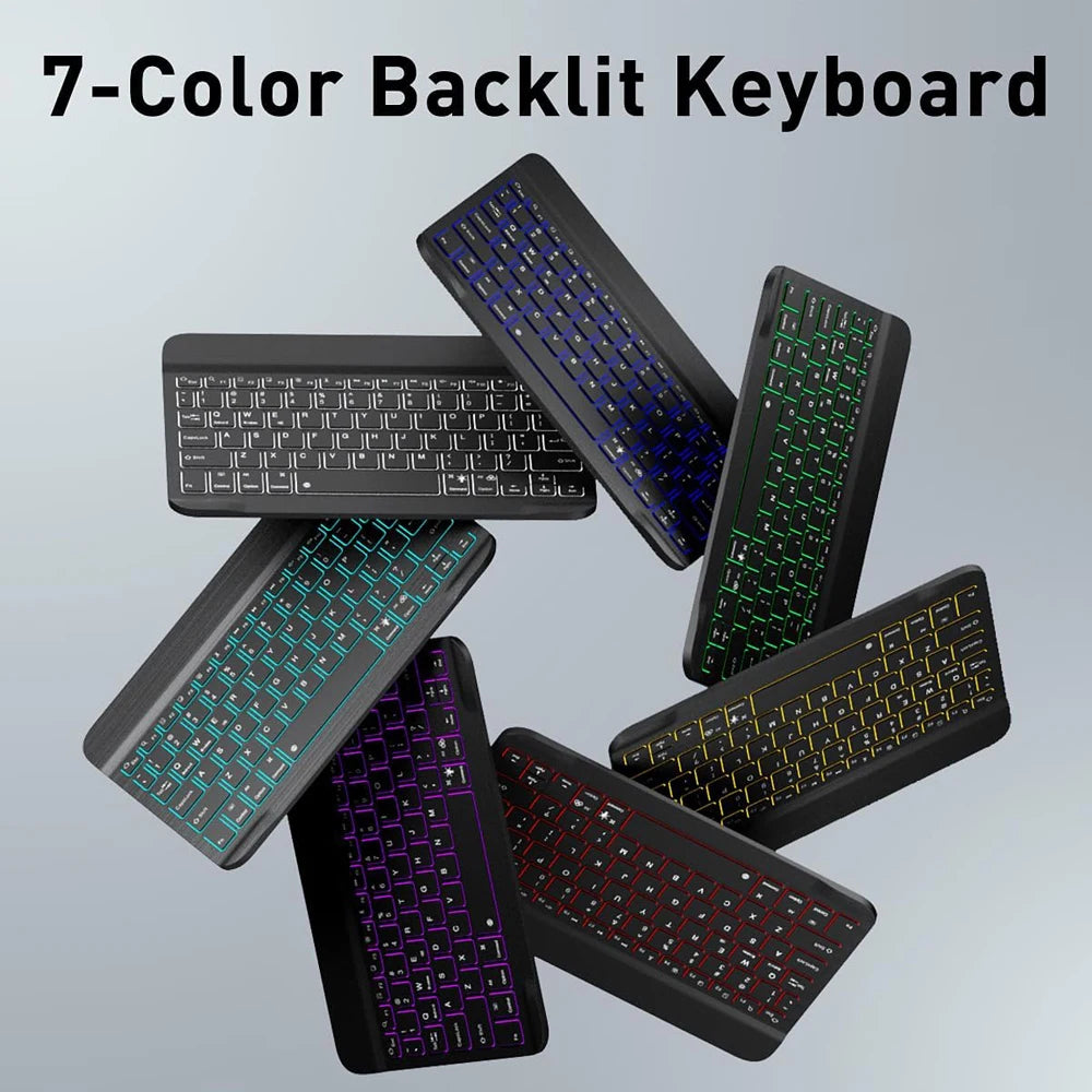 Detachable Keyboard Case for iPad 10th Gen and iPad 11th Gen (A16)