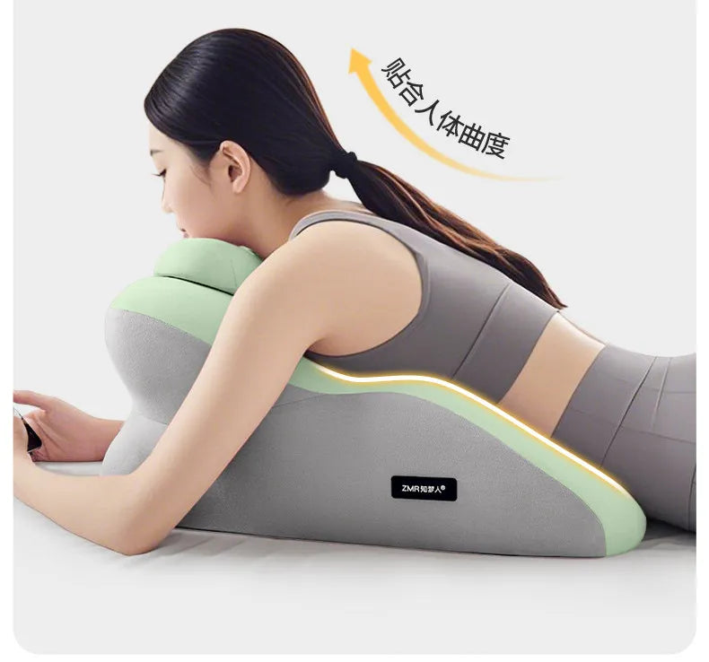 Ergonomic Prone Position Pillow for Comfortable Reading, Phone Use, and Sleeping