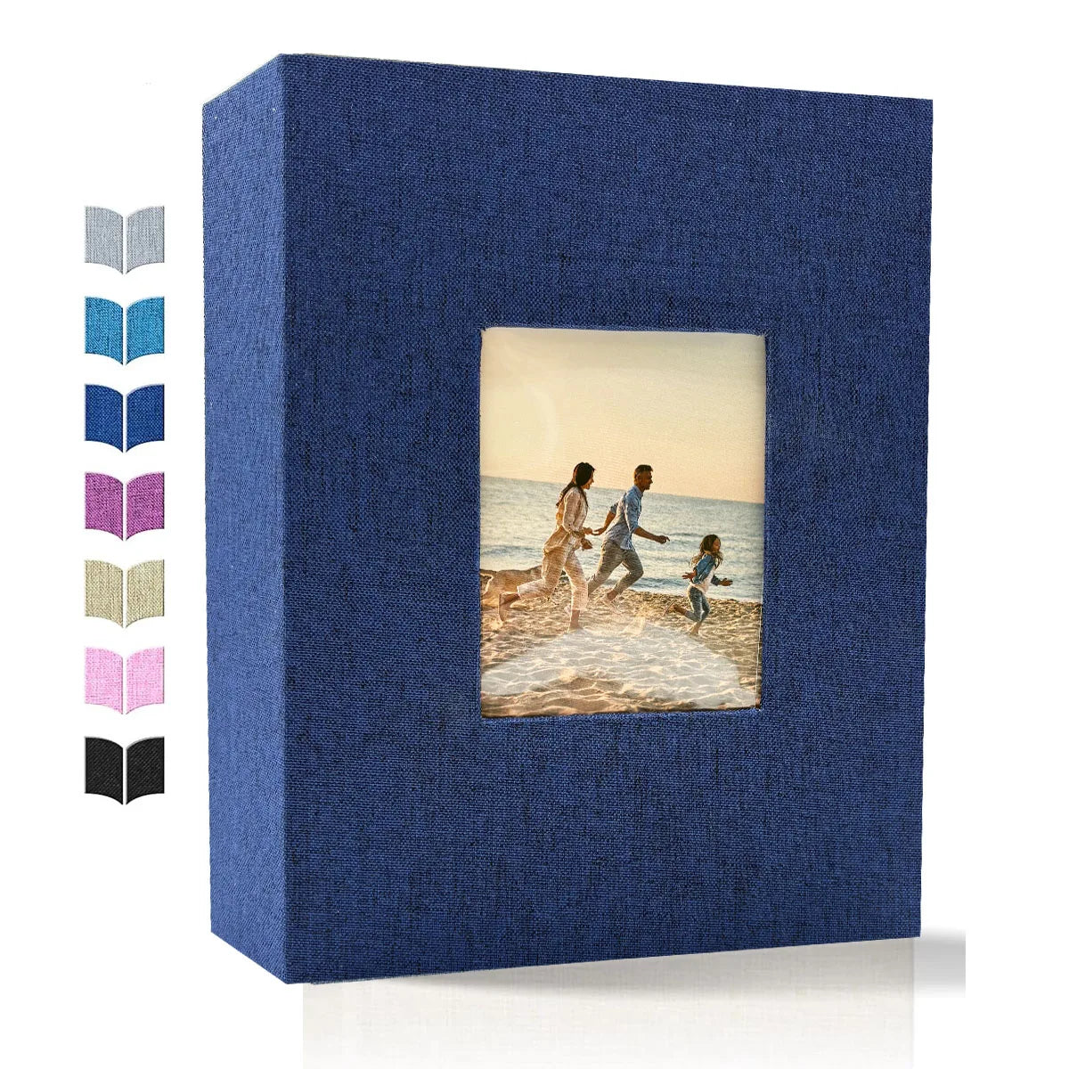 Linen 4x6 Photo Album with 600 Pockets