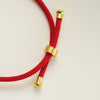 Gold Stainless Steel Initial Letter Bracelet