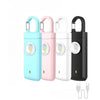 Compact USB Rechargeable LED Security Light with Loud Alarm