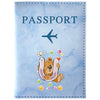 Classic Vintage Leather Passport Holder with Card Slots