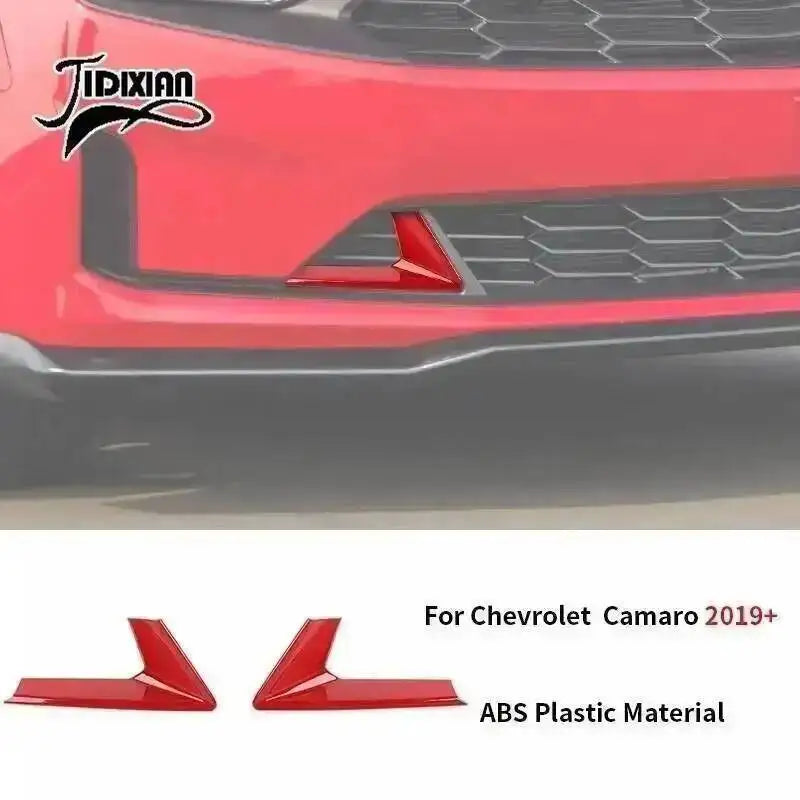 Red ABS plastic trim kit for Chevrolet Camaro 2019 and newer models