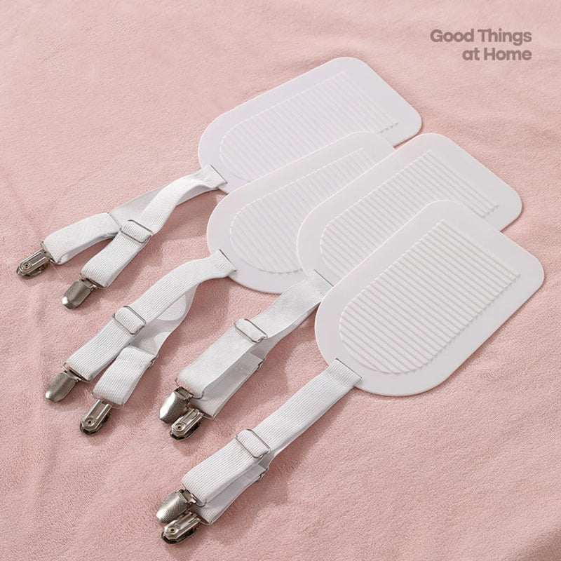 Clips Ajustables para Sábanas Fitted - Juego de 4
