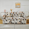 Slip-Resistant Stretch Sofa Cover with Floral Design