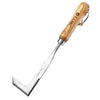 Stainless Steel Crevice Weeder with Wooden Handle
