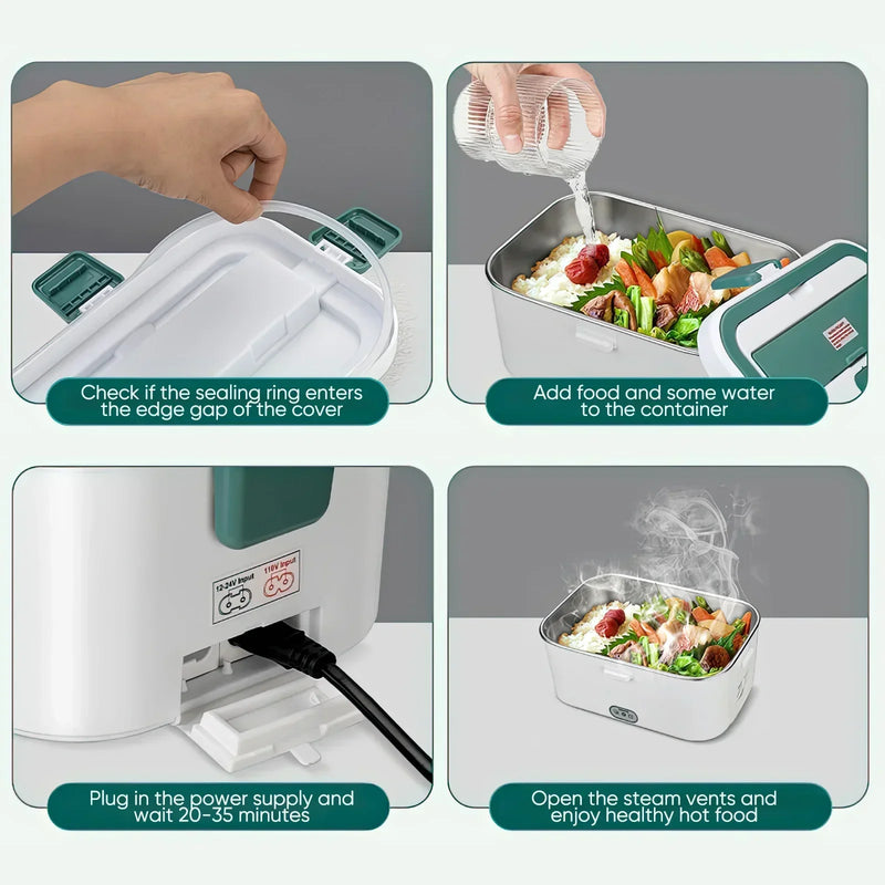Portable Electric Lunch Box with Fast Heating
