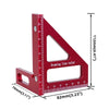 3D Multi-Angle Woodworking Square Ruler