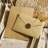 Premium Linen Stationery Set with Wax Seal Kit