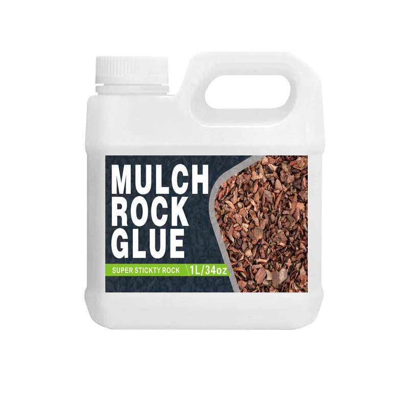 Mulch & Gravel Lock Adhesive for Paths, Patios, and Garden Borders