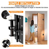 3-in-1 Self-Closing Door Hinge with 90° Positioning
