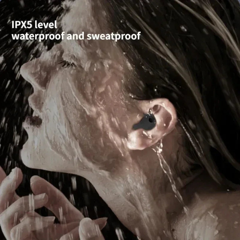 Invisible TWS Bluetooth Earbuds with Charging Case