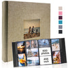 Linen 4x6 Photo Album with 600 Pockets